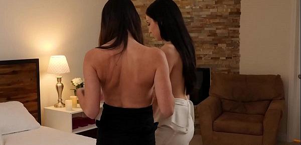  Home Breast Exam Turns Into Lesbian Sex - Jade Baker, Dava Foxx